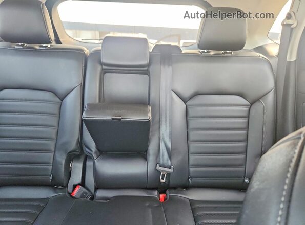 2FMPK4J90KBB12856 2019 FORD EDGE Black უკანა სავარძლების ხედი