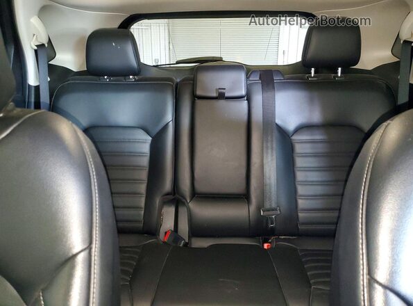 2FMPK4J90KBB20794 2019 FORD EDGE Maroon Вид задніх сидінь