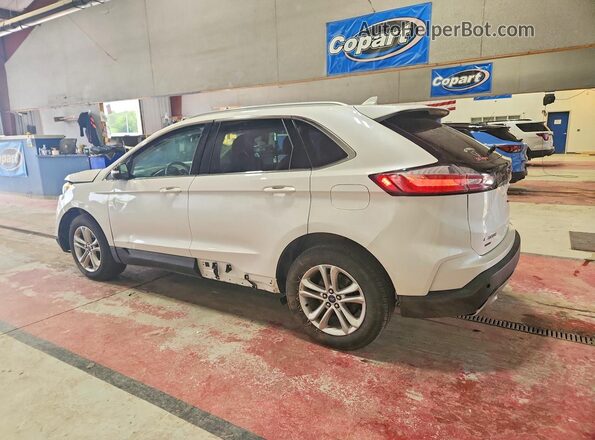 2FMPK4J90KBB45551 2019 FORD EDGE White Задня ліва чверть