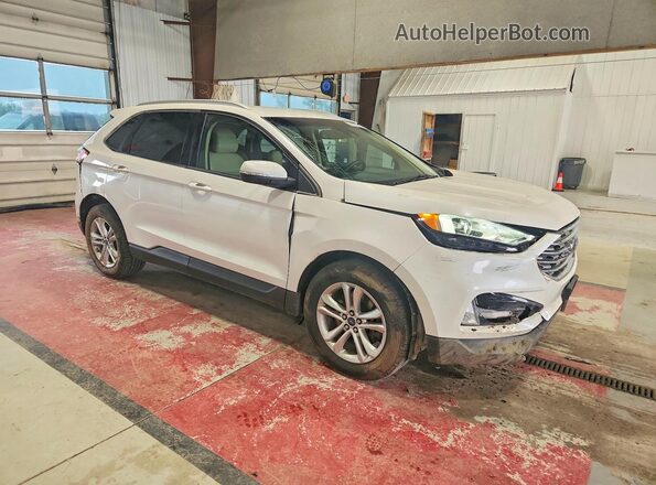 2FMPK4J90KBB45551 2019 FORD EDGE White Передня права чверть