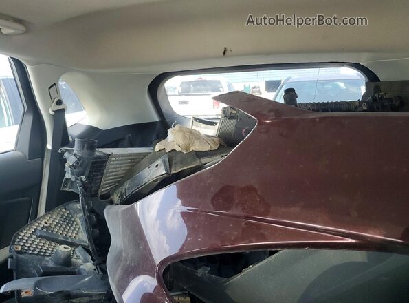 2FMPK4J90KBC46721 2019 FORD EDGE Maroon Vista de los asientos traseros