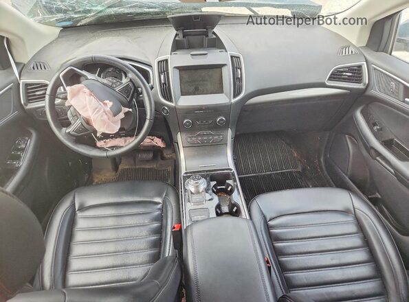 2FMPK4J90KBC71702 2019 FORD EDGE Green Առջևի վահանակի տեսք