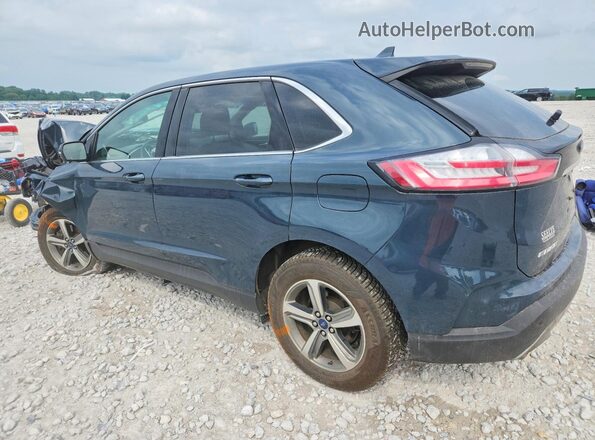 2FMPK4J90KBC71702 2019 FORD EDGE Green Հետևի ձախ