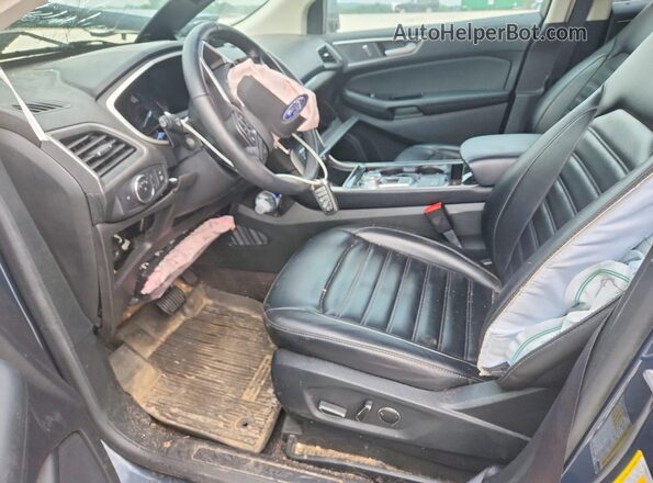 2FMPK4J90KBC71702 2019 FORD EDGE Green Սալոնի դիմացի տեսք