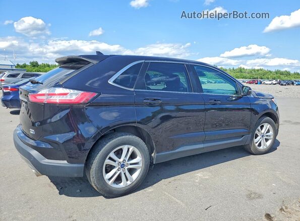 2FMPK4J90LBA21894 2020 FORD EDGE Black Tył prawy