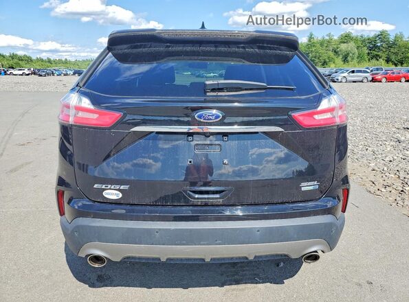 2FMPK4J90LBA21894 2020 FORD EDGE Black Widok z tyłu