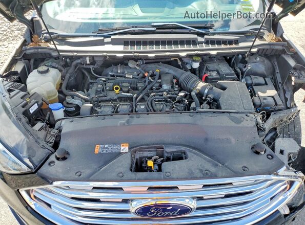 2FMPK4J90LBA21894 2020 FORD EDGE Black Widok komory silnika