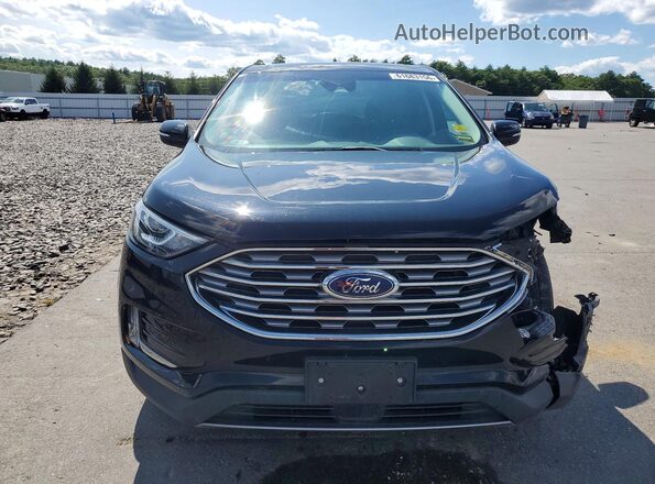 2FMPK4J90LBA21894 2020 FORD EDGE Black Widok z przodu