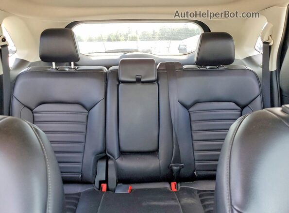 2FMPK4J90LBA21894 2020 FORD EDGE Black Widok tylnych siedzeń