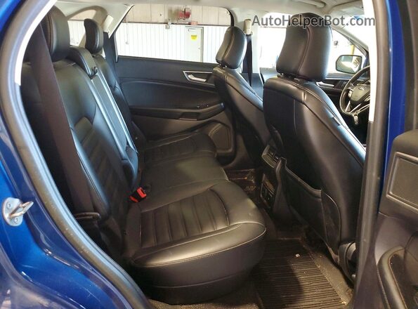 2FMPK4J90LBA91282 2020 FORD EDGE Blue Вид задньої частини салону