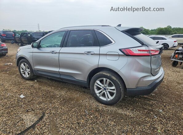 2FMPK4J90LBB06699 2020 FORD EDGE Silver Trasero izquierdo