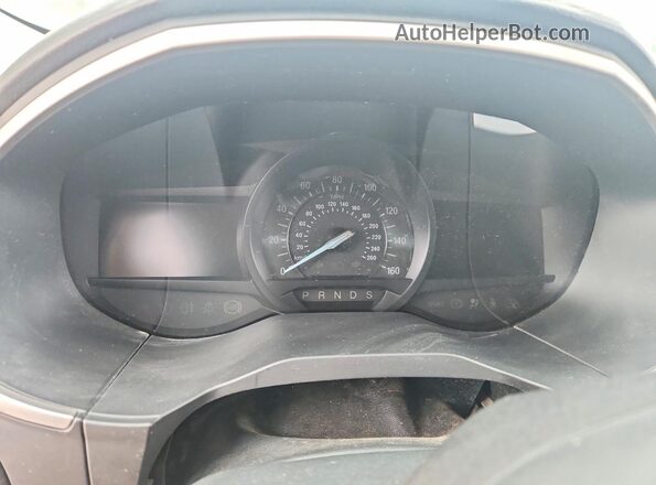 2FMPK4J90LBB06699 2020 FORD EDGE Silver Vista del cuadro de instrumentos