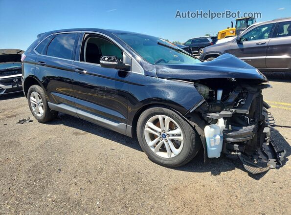 2FMPK4J90LBB40156 2020 FORD EDGE Black Przód prawy