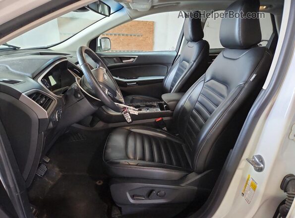 2FMPK4J90LBB46541 2020 FORD EDGE White Vista interior delantera