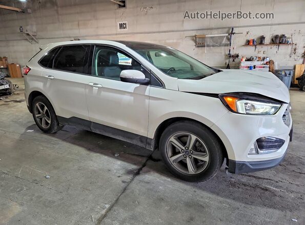 2FMPK4J90LBB46541 2020 FORD EDGE White Delantero derecho