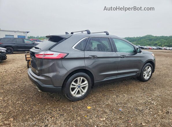 2FMPK4J90LBB47365 2020 FORD EDGE Gray Trasero derecho