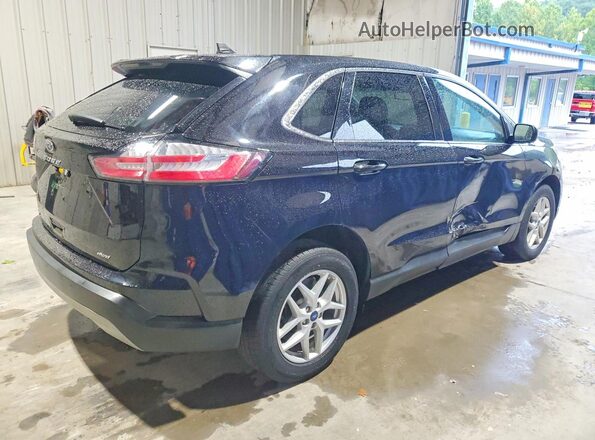 2FMPK4J90NBA14091 2022 FORD EDGE Black Հետևի աջ