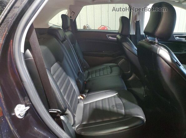 2FMPK4J90NBA14091 2022 FORD EDGE Black Սալոնի հետևի տեսք