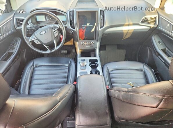 2FMPK4J90NBA34535 2022 FORD EDGE White Dashboard view