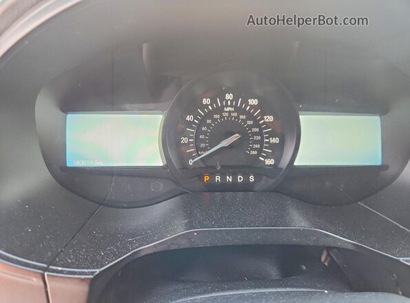 2FMPK4J90NBA34535 2022 FORD EDGE White Instrument cluster view
