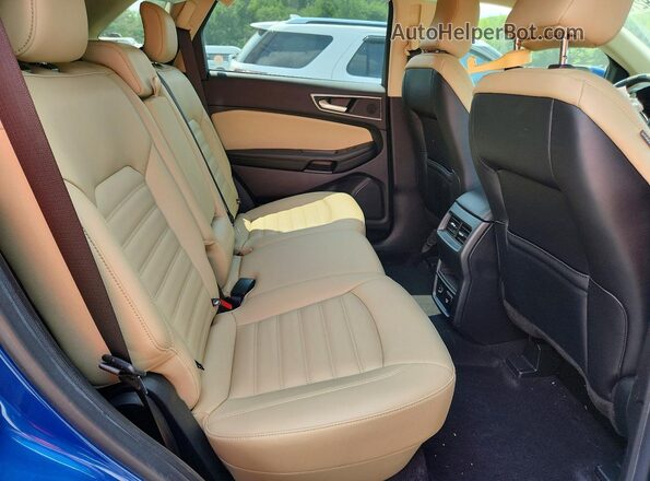 2FMPK4J90NBA72590 2022 FORD EDGE Blue Vista interior trasera
