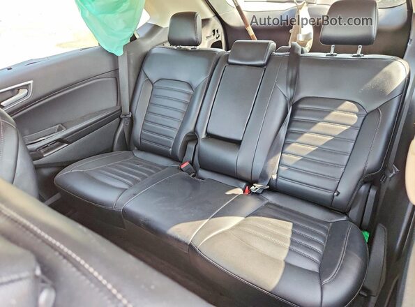 2FMPK4J90PBA44842 2023 FORD EDGE Blue Вид задньої частини салону