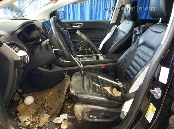 2FMPK4J90PBA56859 2023 FORD EDGE Black Front interior view