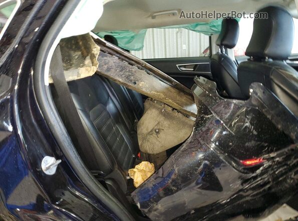 2FMPK4J90PBA56859 2023 FORD EDGE Black Rear interior view