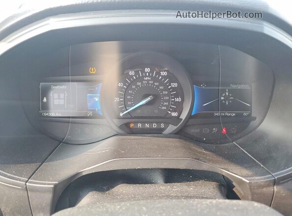 2FMPK4J90PBA58904 2023 FORD EDGE Black Սարքավորումների վահանակի տեսք