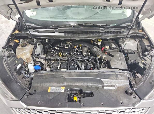 2FMPK4J90RBA69730 2024 FORD EDGE Silver Vista del compartimento del motor