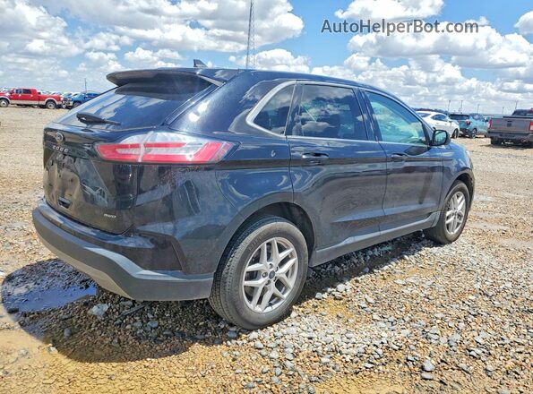 2FMPK4J90RBA85362 2024 FORD EDGE Черный Задняя правая четверть