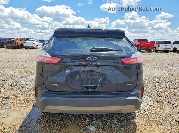 2FMPK4J90RBA85362 2024 FORD EDGE Черный Вид сзади