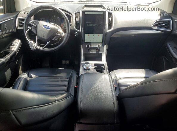 2FMPK4J90RBA85362 2024 FORD EDGE Черный Вид панели приборов