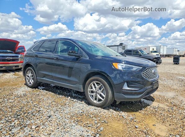 2FMPK4J90RBA85362 2024 FORD EDGE Черный Передняя правая четверть