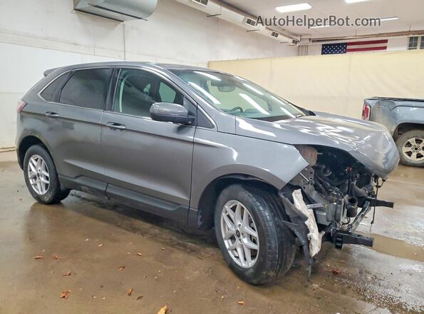 2FMPK4J90RBA90674 2024 FORD EDGE Серый Передняя правая четверть