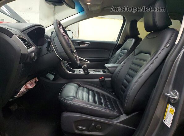 2FMPK4J90RBA90674 2024 FORD EDGE Серый Вид салона спереди