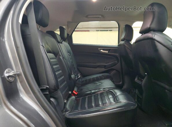 2FMPK4J90RBA90674 2024 FORD EDGE Серый Вид задней части салона