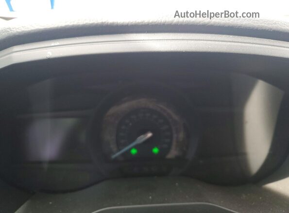 2FMPK4J90RBB07652 2024 FORD EDGE Red Widok zestawu wskaźników
