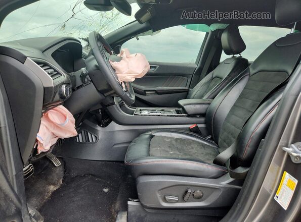2FMPK4J90RBB22233 2024 FORD EDGE Gray Vista interior delantera