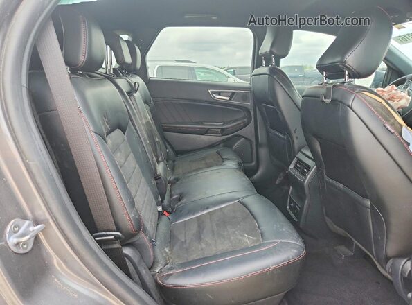 2FMPK4J90RBB22233 2024 FORD EDGE Gray Vista de los asientos traseros