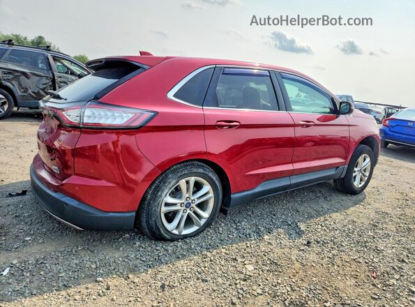 2FMPK4J91GBC33614 2016 FORD EDGE Red Trasero derecho