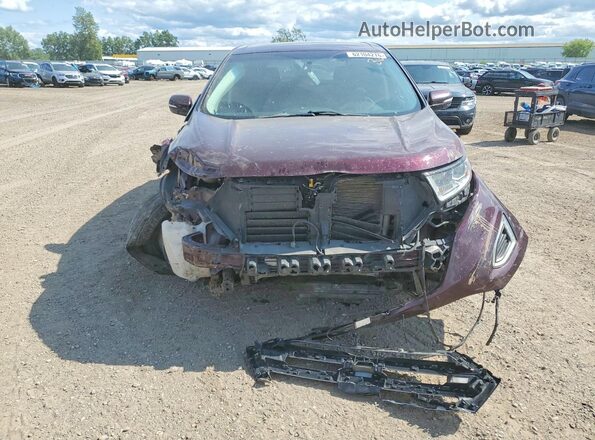 2FMPK4J91JBB72823 2018 FORD EDGE Purple Դիմացի տեսք