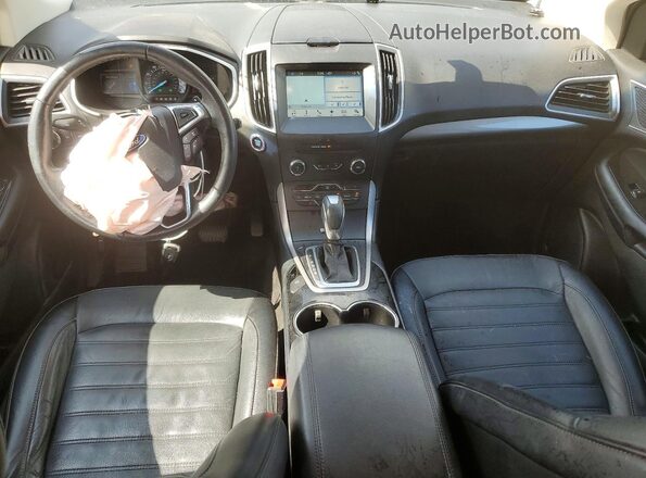 2FMPK4J91JBB72823 2018 FORD EDGE Purple Առջևի վահանակի տեսք