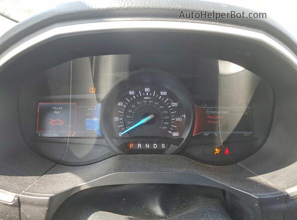 2FMPK4J91JBB72823 2018 FORD EDGE Purple Սարքավորումների վահանակի տեսք