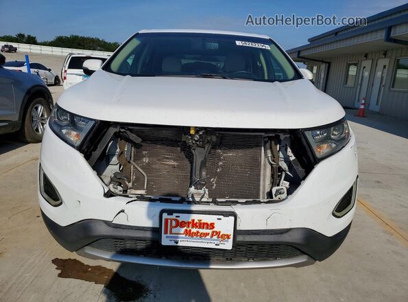 2FMPK4J91JBB95809 2018 FORD EDGE White Widok z przodu