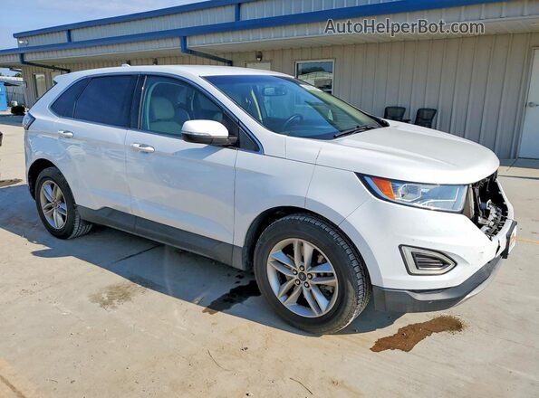 2FMPK4J91JBB95809 2018 FORD EDGE White Przód prawy