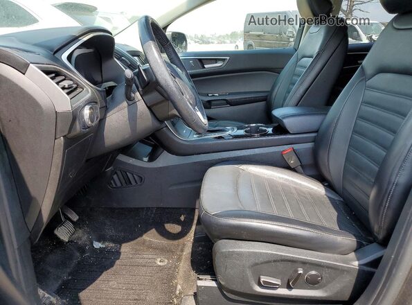 2FMPK4J91JBC11488 2018 FORD EDGE Gray წინა სალონის ხედი