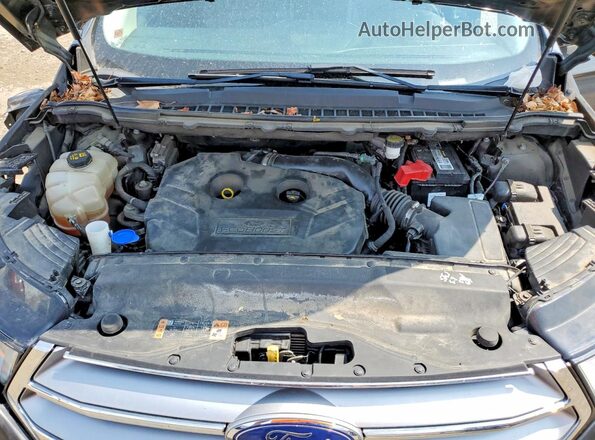 2FMPK4J91JBC11488 2018 FORD EDGE Gray ძრავის განყოფილების ხედი