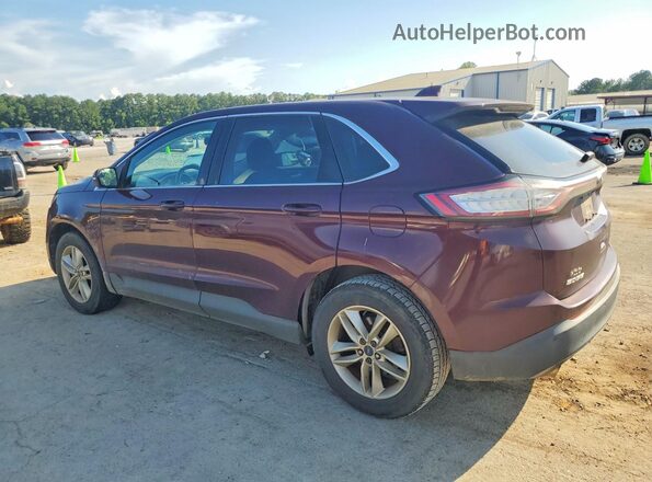 2FMPK4J91JBC59413 2018 FORD EDGE Maroon Tył lewy