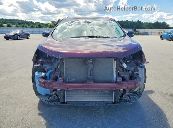 2FMPK4J91KBB67865 2019 FORD EDGE Burgundy Vista frontal
